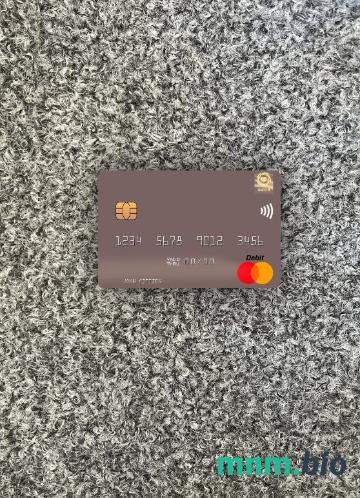 North Korea Daesong bank wygląd zdjęcia mastercard skan PSD + zdjęcie